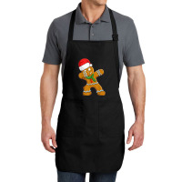 Dabbing Gingerbread Santa Christmas Kids Boys Xmas Cookie Full-length Apron | Artistshot