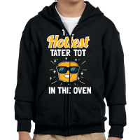 Tater Tots Design For Potato Lover   Hottest Tater Tot Long Sleeve T S Youth Zipper Hoodie | Artistshot