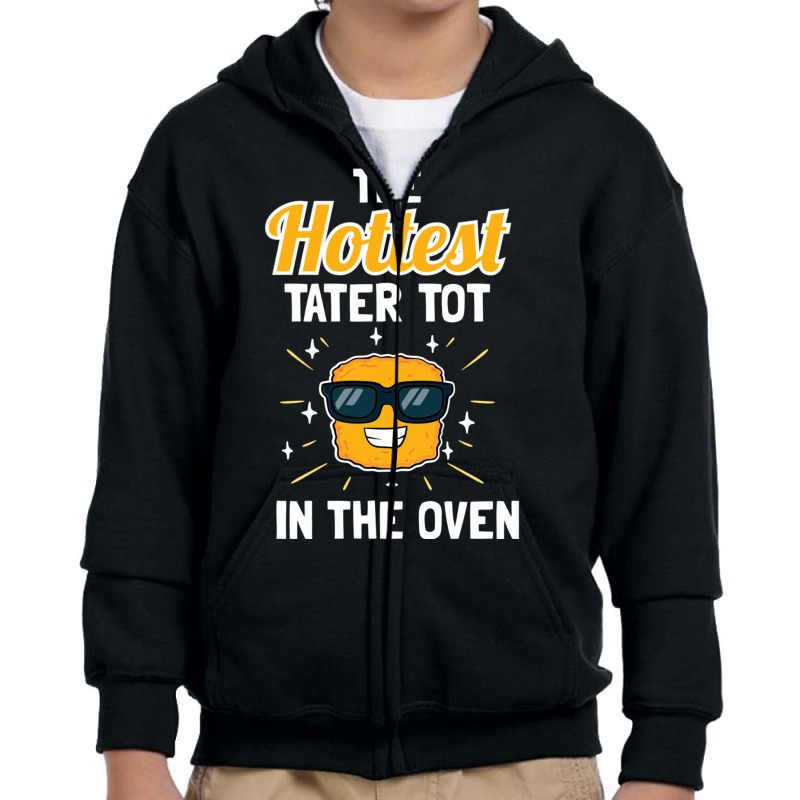 Tater Tots Design For Potato Lover   Hottest Tater Tot Long Sleeve T S Youth Zipper Hoodie | Artistshot