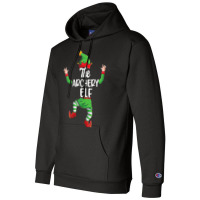 Archery Elf Family Matching Christmas Pajamas Pjs Xmas Men Champion Hoodie | Artistshot