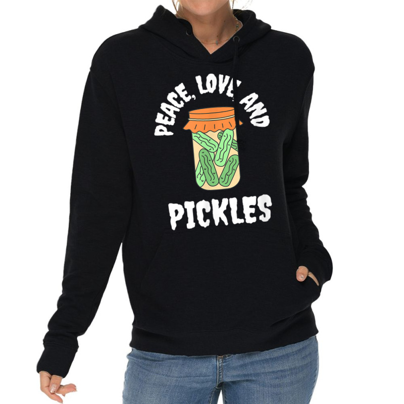 Halloween Foodie Pickles Funny Spooky Goth Chef Cook Eating Lightweight Hoodie | Artistshot