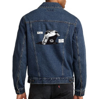 Reliant Robin In Its Natural Habitat Men Denim Jacket | Artistshot