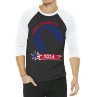 Josh Hawley 2024 Chicken 3/4 Sleeve Shirt | Artistshot