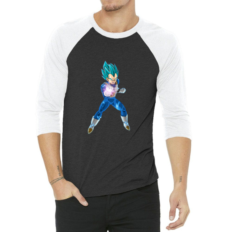 Vegeta 2 5 For Boyfriend 3/4 Sleeve Shirt | Artistshot