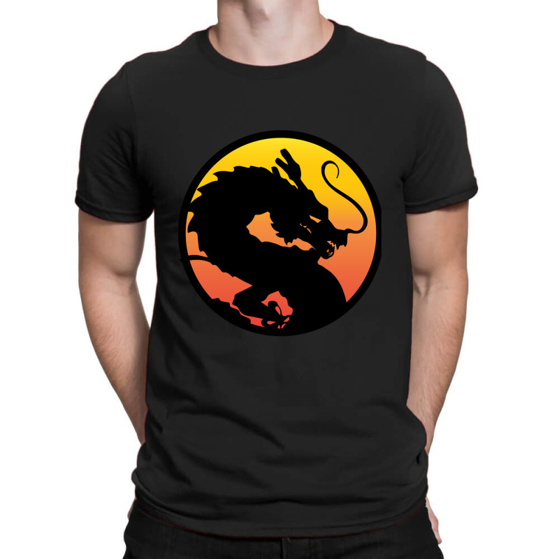 Z Fighter Kombat A Gradient 2 T-Shirt by PierceKnight | Artistshot