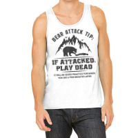 Bear Attack Tip Camping Hiking Travel Adventure Vintage T Shirt Tank Top | Artistshot