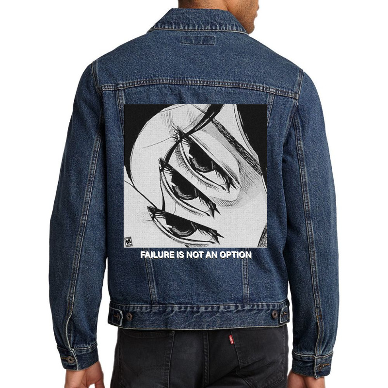 Failure Is Not An Option Men Denim Jacket | Artistshot