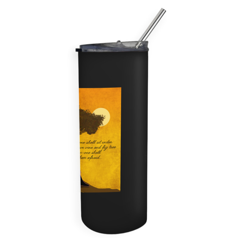 Vine And Fig Tree Artwork Skinny Tumbler | Artistshot