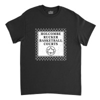 Holcombe Rucker Basketball Courts Park Sign On Chain Link Fence Classic T-shirt | Artistshot