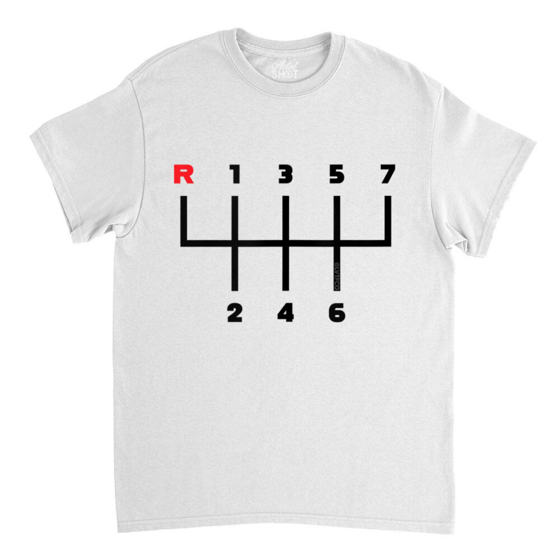 Manual Transmission Gear Shift Pattern (7 Speed) Tank Top Classic T-shirt | Artistshot