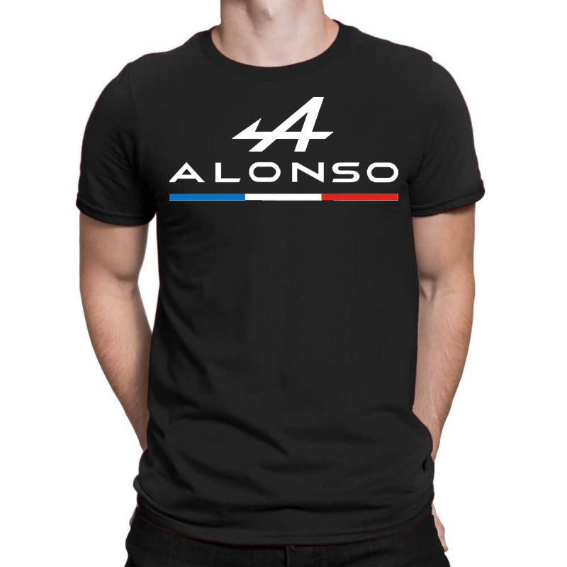 Fernando Alonso Alpine F1 2021 (tricolore) T-shirt | Artistshot