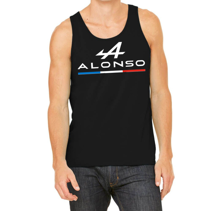 Fernando Alonso Alpine F1 2021 (tricolore) Tank Top | Artistshot