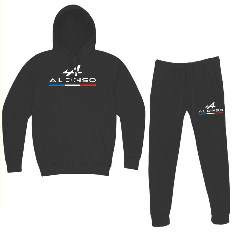 Fernando Alonso Alpine F1 2021 (tricolore) Hoodie & Jogger Set | Artistshot