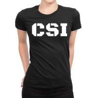 Csi Crime Scene Investigation Official Police Gear Ladies Fitted T-shirt | Artistshot