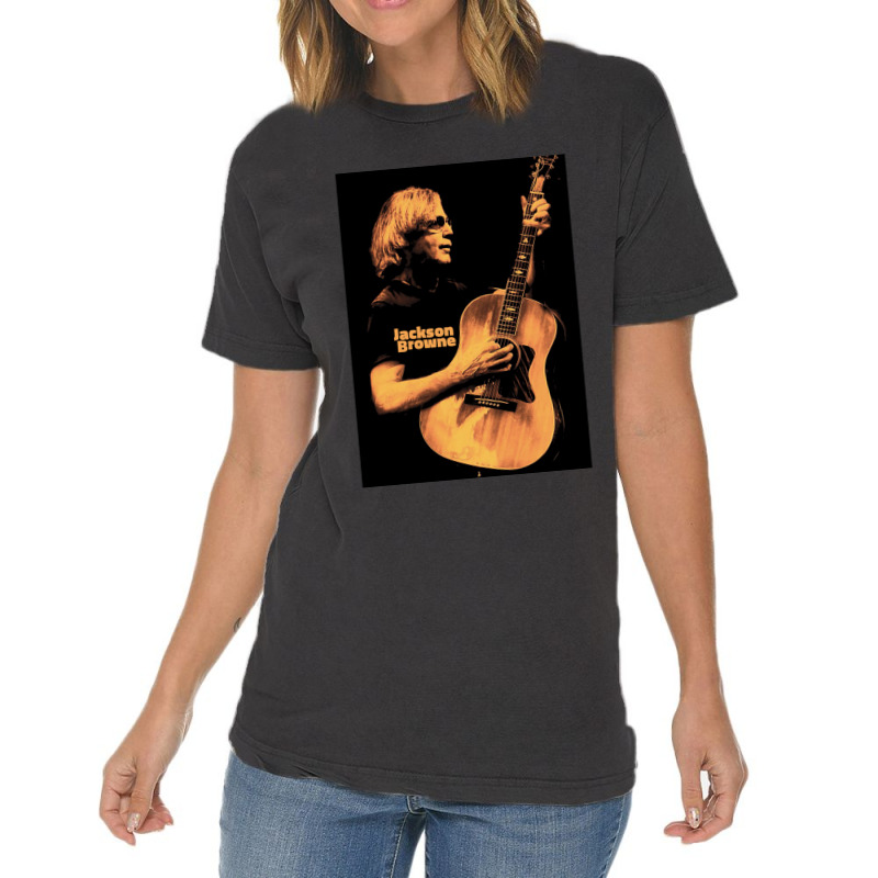 Bobon Jackson Browne Tour Vintage T-Shirt by cm-arts | Artistshot