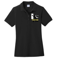 Pakistan Cricket Pakistani Cricket Ladies Polo Shirt | Artistshot