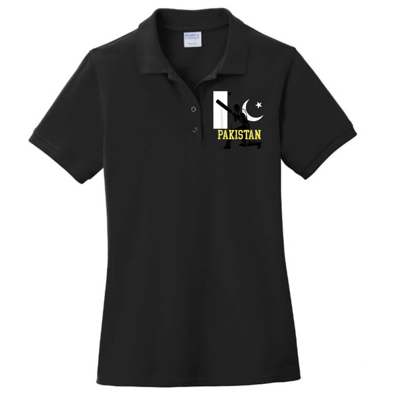 Pakistan Cricket Pakistani Cricket Ladies Polo Shirt by SorenKim | Artistshot