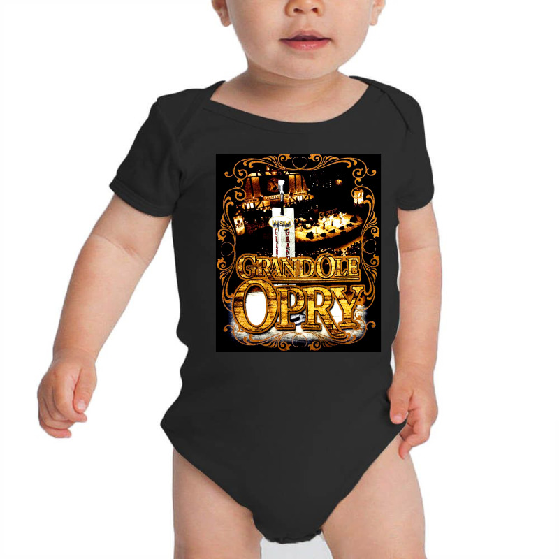 Grand Ole Opry, Grand, Ole, Opry, Grand Ole Oprys, Grand Ole Opry Vint Baby Bodysuit | Artistshot