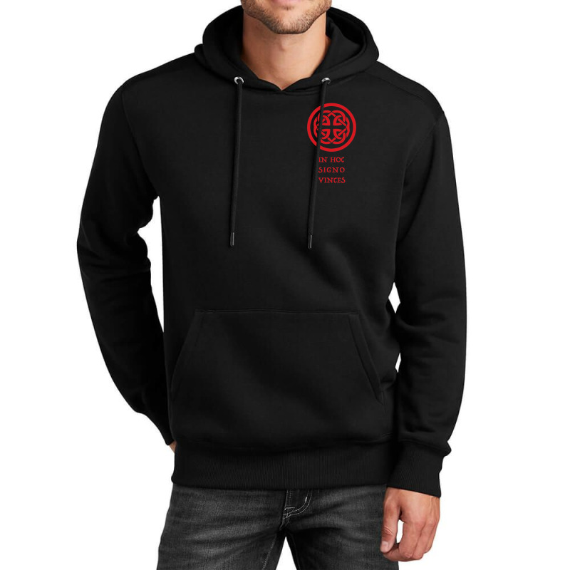 Mens Crusader Knight Knights Templar Code 2 Side Unisex Hoodie | Artistshot