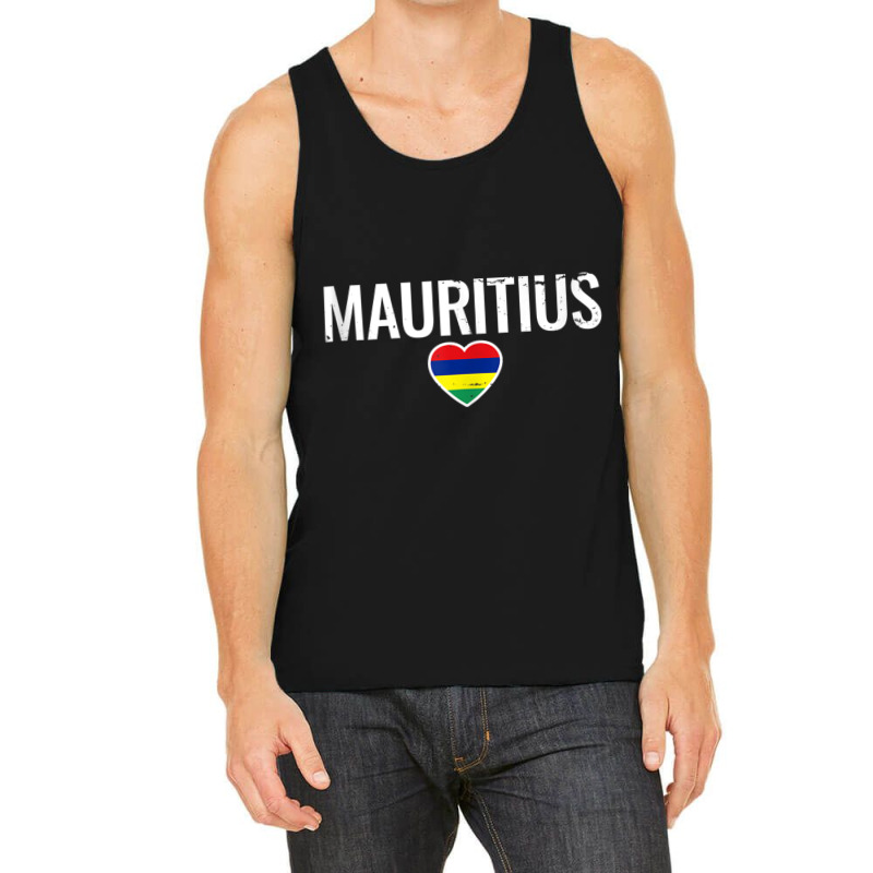 Mauritius Proud Mauritian Flag Tank Top Tank Top by cm-arts | Artistshot