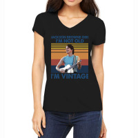 Great Men Women Rock Browne Jackson Cute Photographic Women's V-neck T-shirt | Artistshot