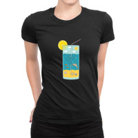 Summer Drink Ladies Fitted T-shirt | Artistshot