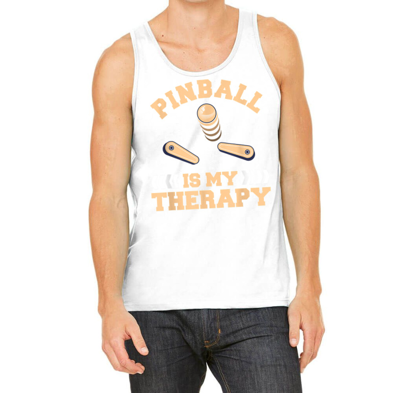 Pinball Is My Therapy Arcade Game Machine T Shirt Tank Top | Artistshot