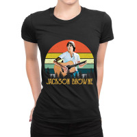 Jackson Browne Vintage Retro 70s Ladies Fitted T-shirt | Artistshot