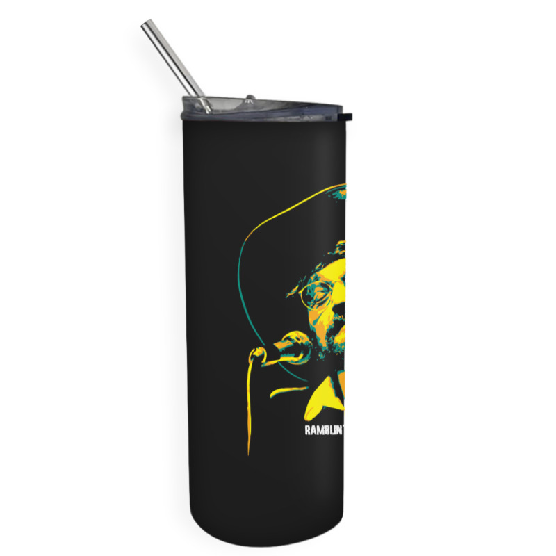 Ramblin' Jack Elliott Elliot Charles Adnopoz American Folk Singer Skinny Tumbler | Artistshot