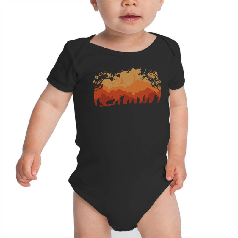 Nine Companions Baby Bodysuit by BLUEBUBBLE | Artistshot