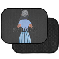 Funny Early Pentecostal Days Long Skirts Lace Head Covering Rear Car Mat | Artistshot