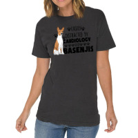 Cardiology Graduate Cardiology And Basenjis (1) Vintage T-shirt | Artistshot