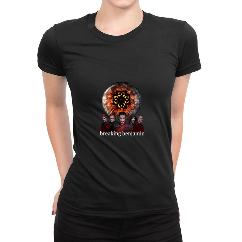 Breaking Benjamin Ladies Fitted T-Shirt by cm-arts | Artistshot