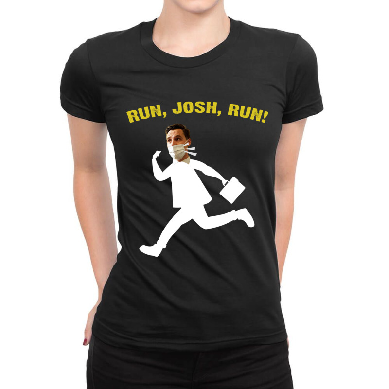 Josh Hawley Run Free Funny Josh Hawley Running Classic Ladies Fitted T-Shirt by cm-arts | Artistshot