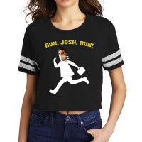 Josh Hawley Run Free Funny Josh Hawley Running Classic Scorecard Crop Tee | Artistshot