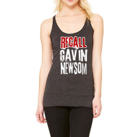 Womens Recall Gavin Newsom, Remove California Governor Gavin Newsom V Racerback Tank | Artistshot