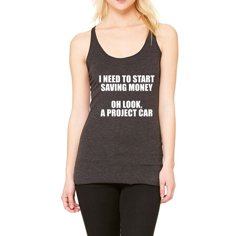 Mens Oh Look, A Project Car Car Guy Racerback Tank by cm-arts | Artistshot