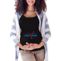 Capitals Maternity Scoop Neck T-shirt | Artistshot