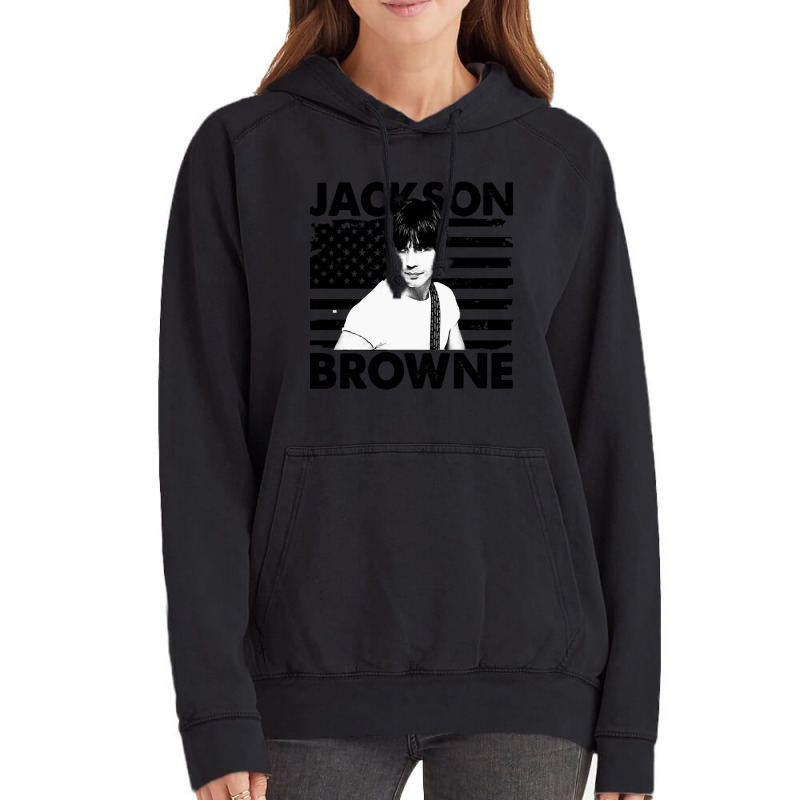 Music Woman Gift Jackson Flag Vintage Photography Vintage Hoodie by cm-arts | Artistshot