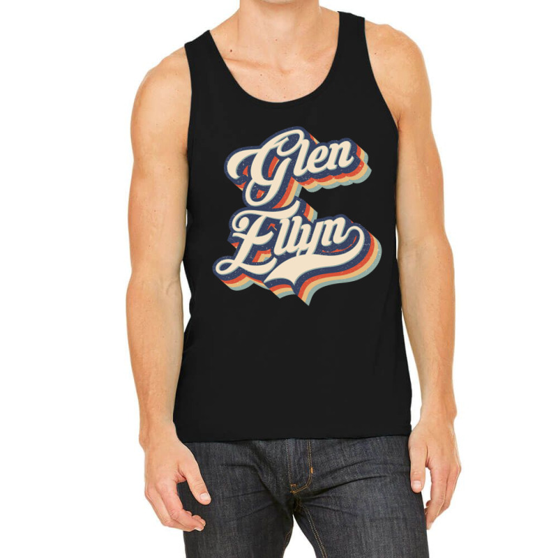 I Love Glen Ellyn City Usa Retro Vintage Tank Top | Artistshot