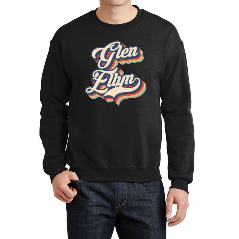 I Love Glen Ellyn City Usa Retro Vintage Crewneck Sweatshirt | Artistshot