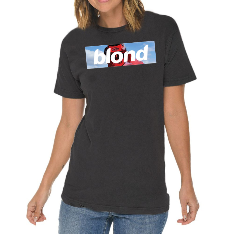 Frank Ocean Blond Helmet Box Vintage T-shirt | Artistshot