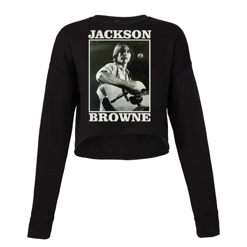 Retro Jackson Browne Gift Cropped Sweater by cm-arts | Artistshot