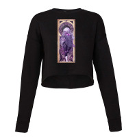 Amethyst Mucha 1 Cropped Sweater | Artistshot