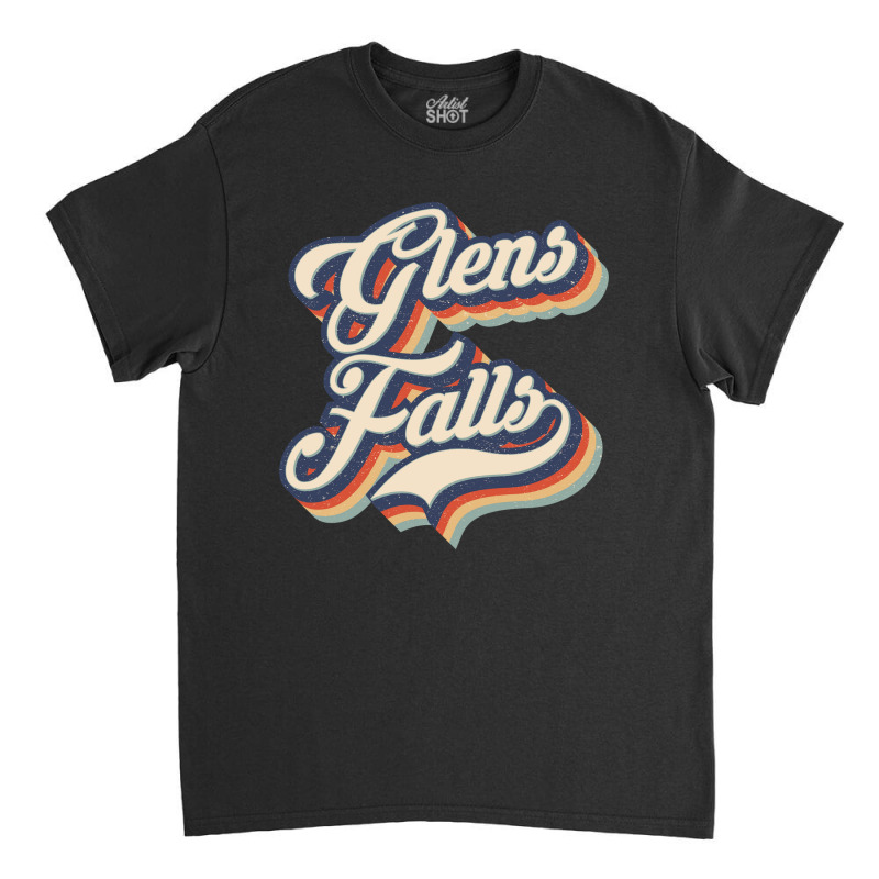 I Love Glens Falls City Usa Retro Vintage Classic T-shirt | Artistshot