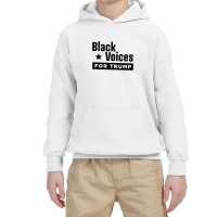 Black Voices For Trump Youth Hoodie | Artistshot