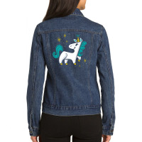 Be Magical Ladies Denim Jacket | Artistshot