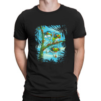 Tree Frog Trio Chillin' T-shirt | Artistshot