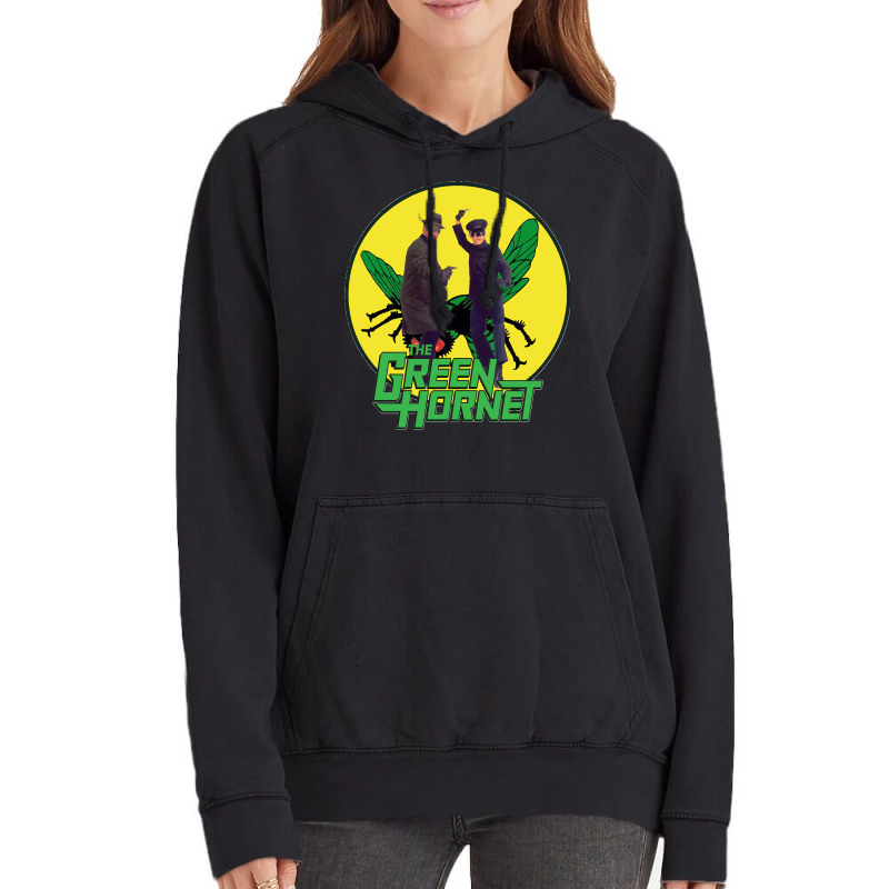 Funny Green Hornet Vintage Hoodie | Artistshot