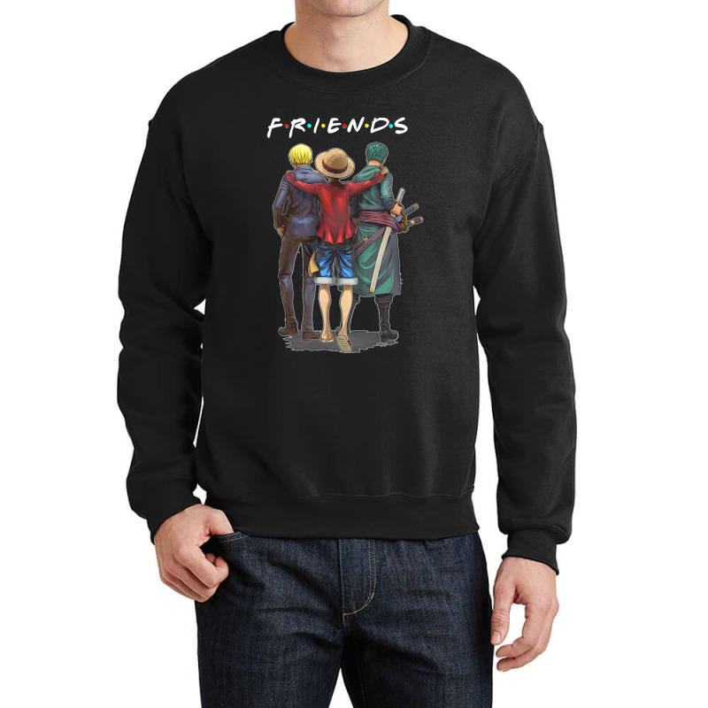 Funny One Piece Friends Classic Crewneck Sweatshirt | Artistshot